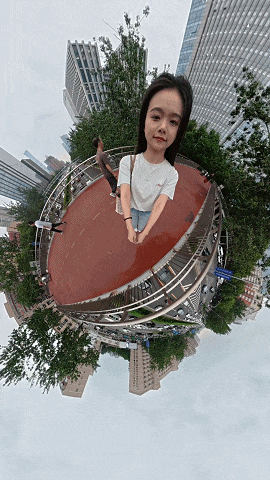 360全景相机体验：超简单拍出大片感原生8K+创意无限！大疆Osmo(图3)