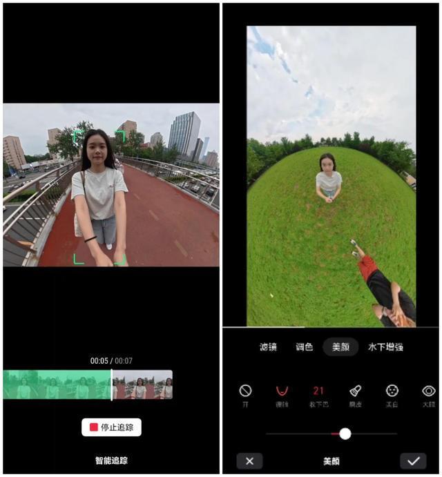 360全景相机体验：超简单拍出大片感原生8K+创意无限！大疆Osmo(图11)